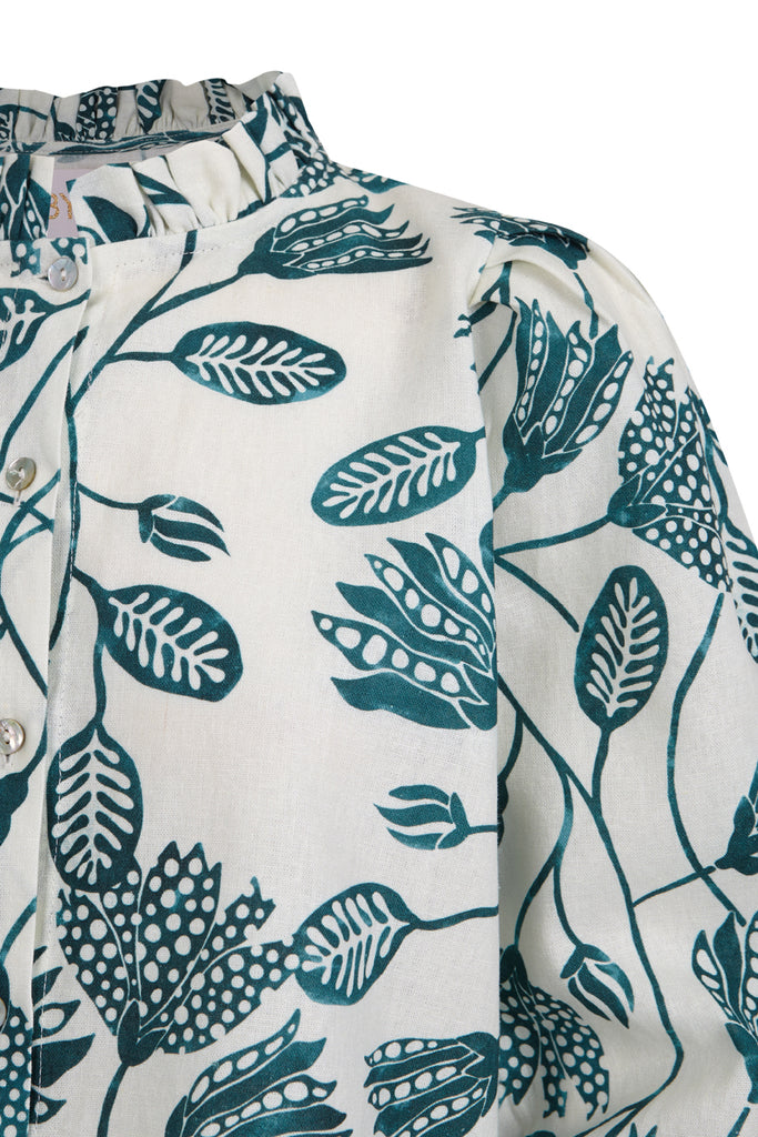 BLUE DUNAS BLOUSE