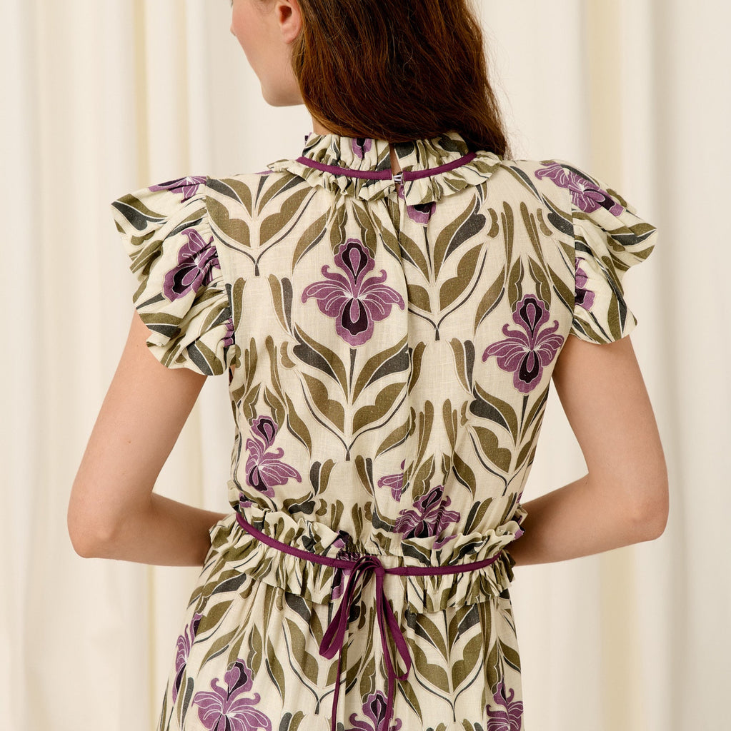 BELEM RUFFLE DRESS