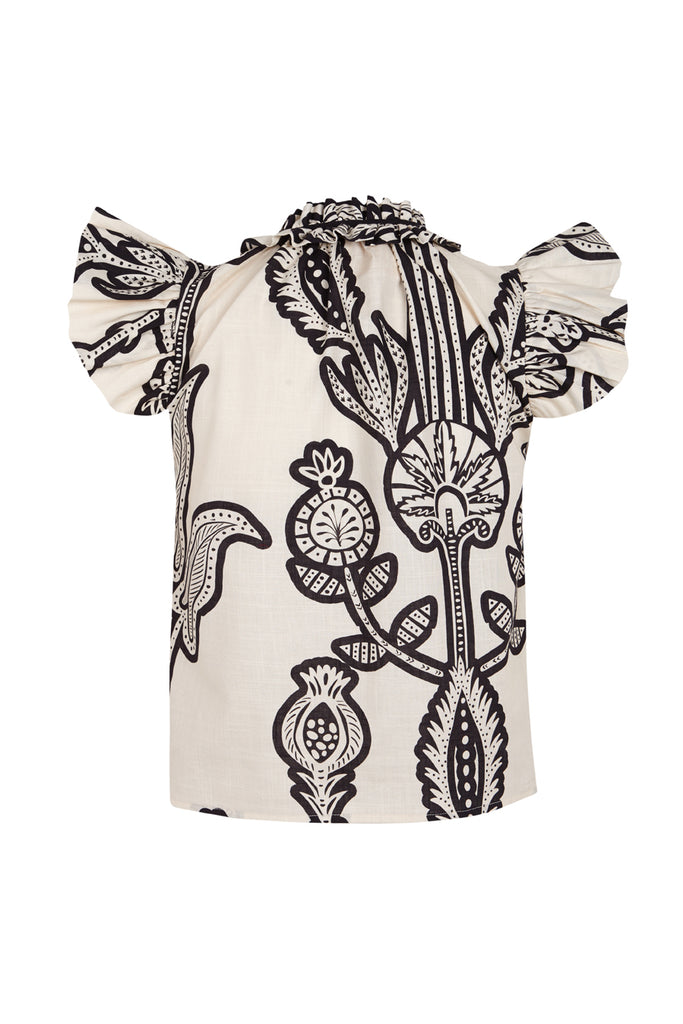 BLACK SINTRA BLOUSE
