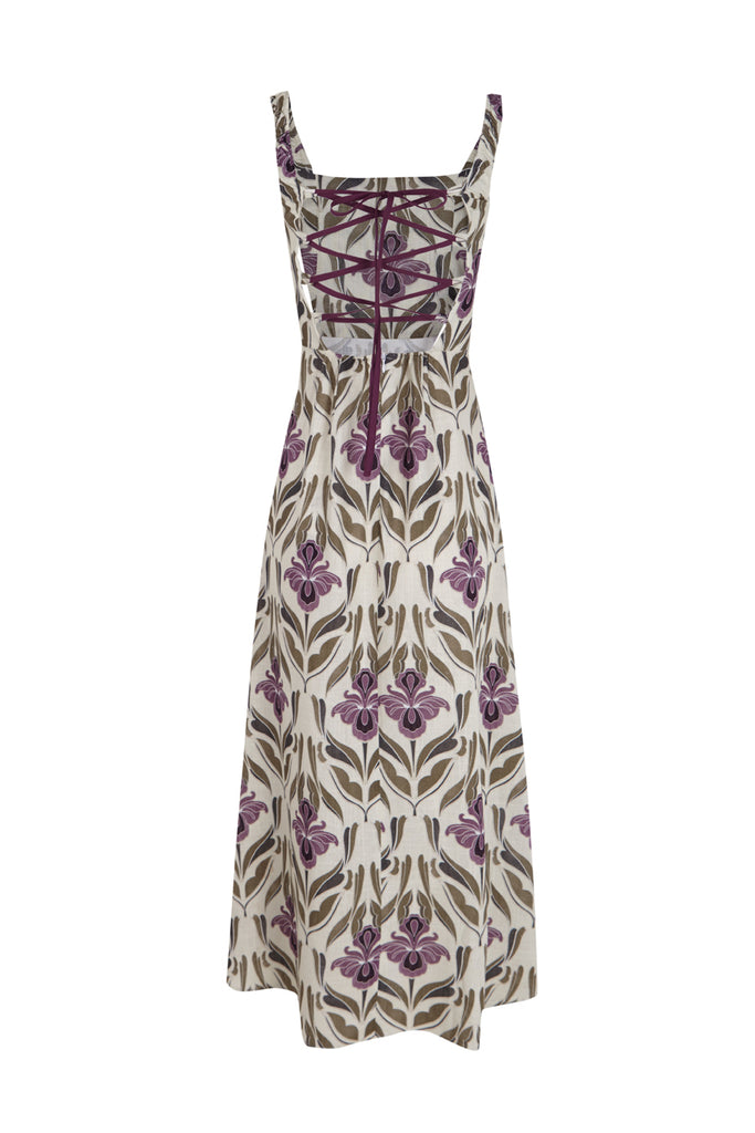 BELEM LACE-UP DRESS